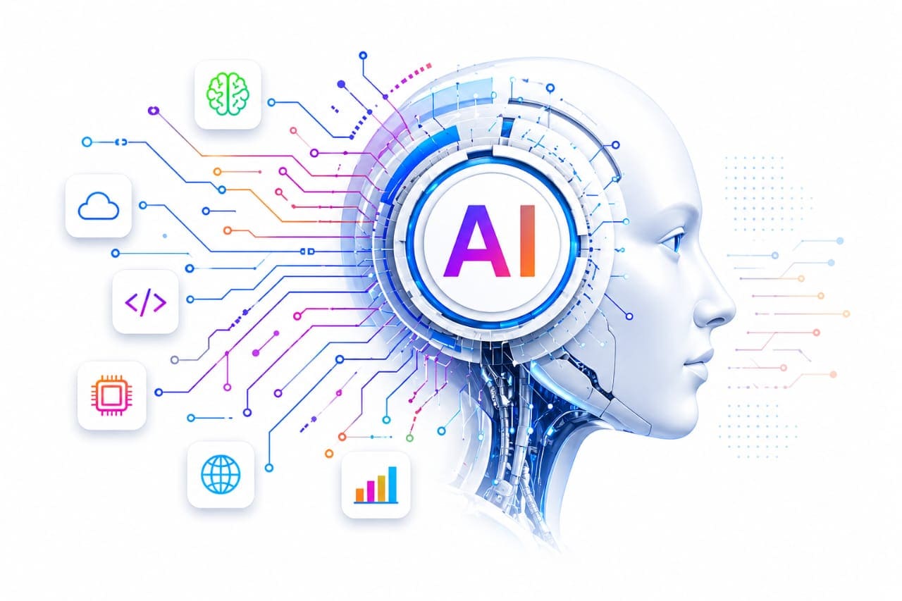 AI Neural Network Visualization