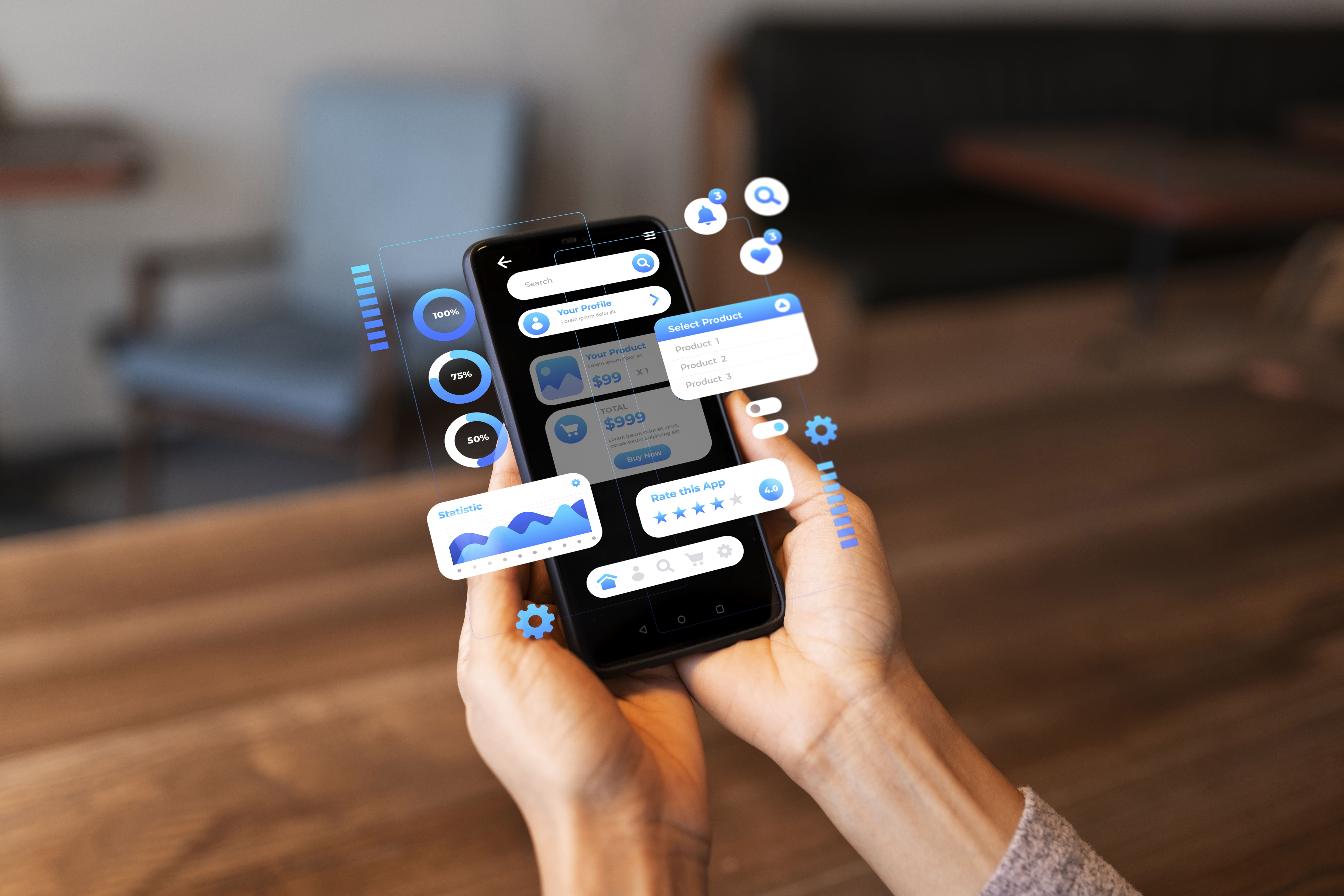 Mobile App Development Visualization
